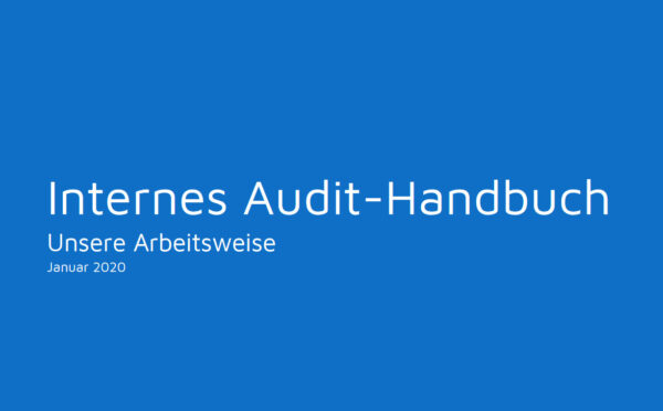 AFM4 - Internal Audit Manual - German