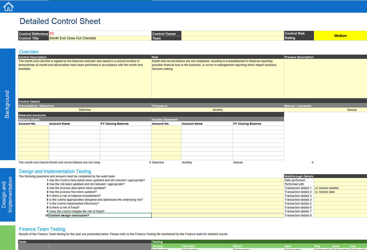 CC4 - Controls Program Set